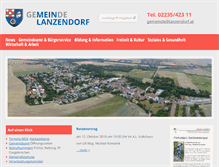 Tablet Screenshot of lanzendorf.at